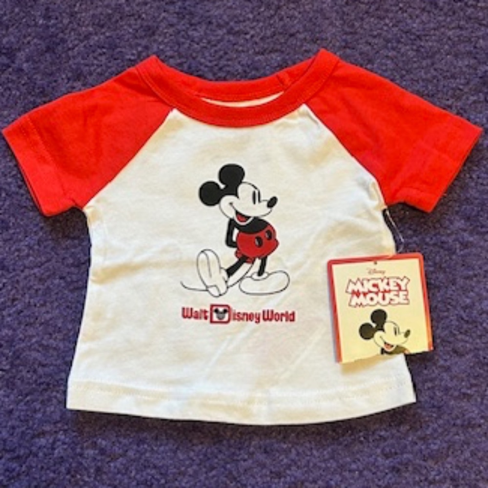 Walt Disney World Mickey Mouse short sleeve T-shirt - Newborn- NWT